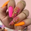 Fluo 3, 5, Full Glitter 3, Paint Gel Black stylizacja