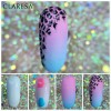 wzorki hybrydowe z Full glitter 1, lollipop 4,mint 2,white 1000, black paint