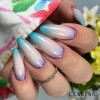 manicure z lakierem hybrydowym Claresa Fluo7