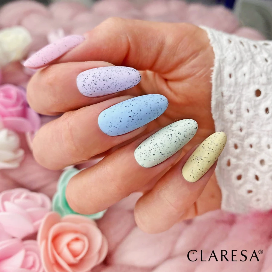 mani hybrydowy z kolorami Marshmallow 8, 9, 10, 11, 12