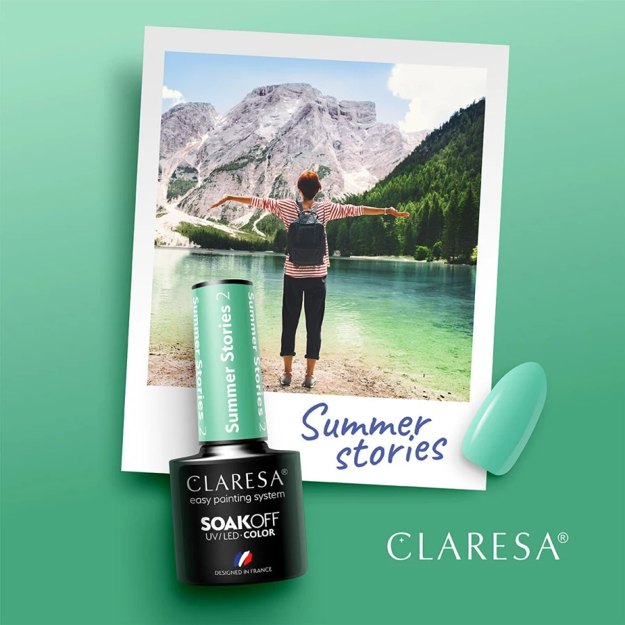 Claresa-Summer-Stories-02 zielony lakier hybrydowy
