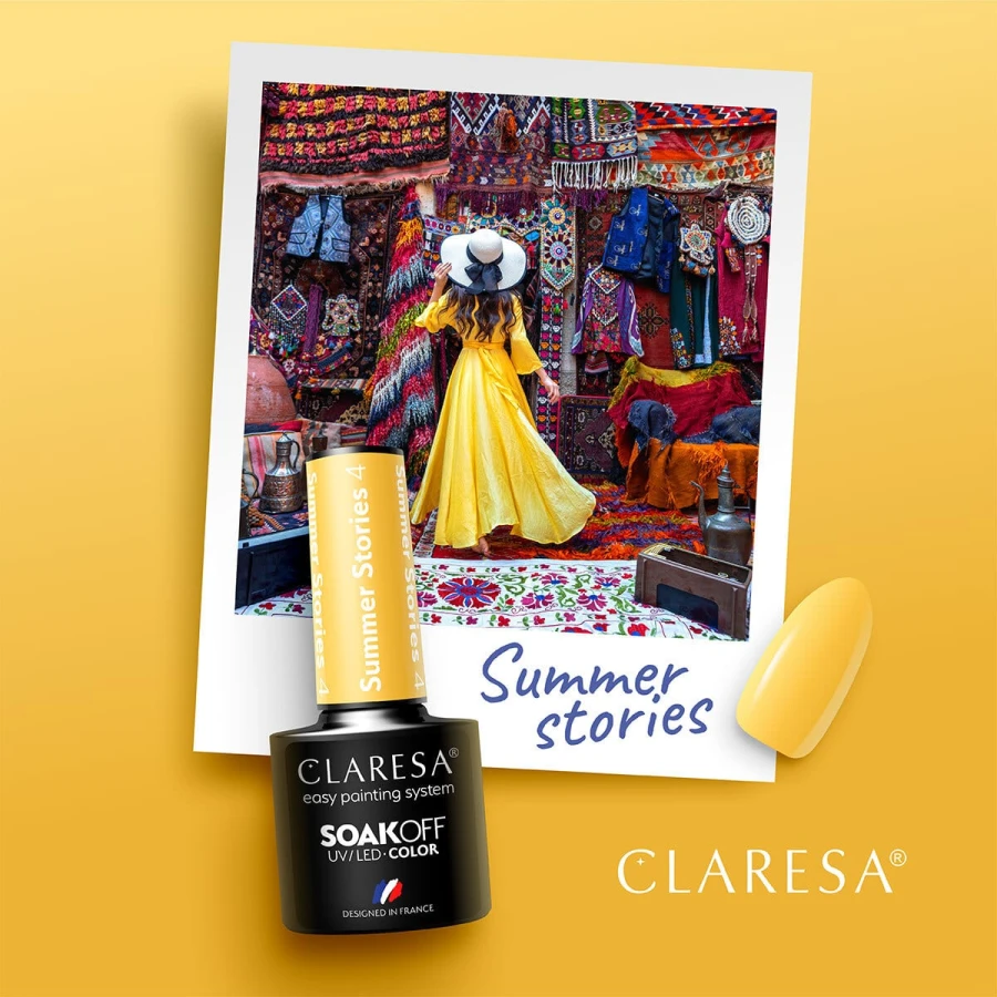 Claresa-Summer-Stories-04-żółty lakier hybrydowy