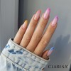 Festival Vibes 1-5- kolorowy french manicure