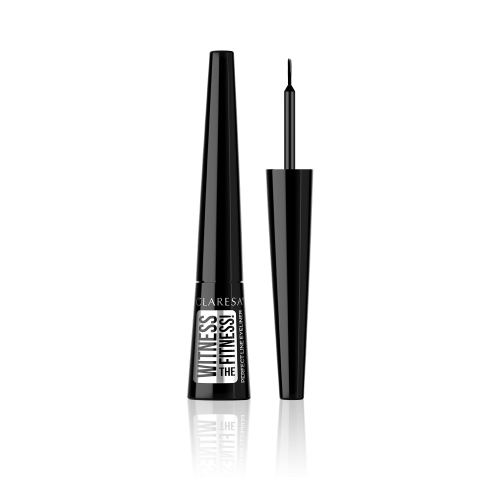 CLARESA WITNESS THE FITNESS! precyzyjny eyeliner w płynie 4g