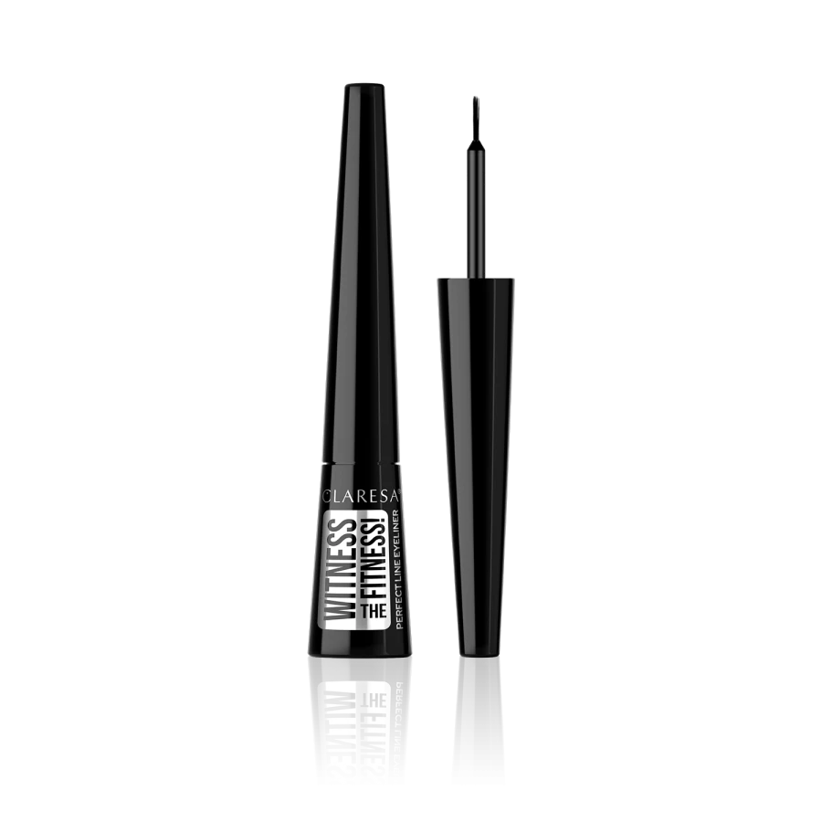 CLARESA WITNESS THE FITNESS! precyzyjny eyeliner w płynie 4g