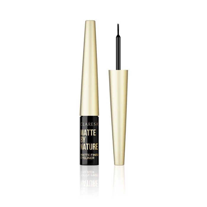 CLARESA MATTE BY NATURE matowy eyeliner w płynie 4g