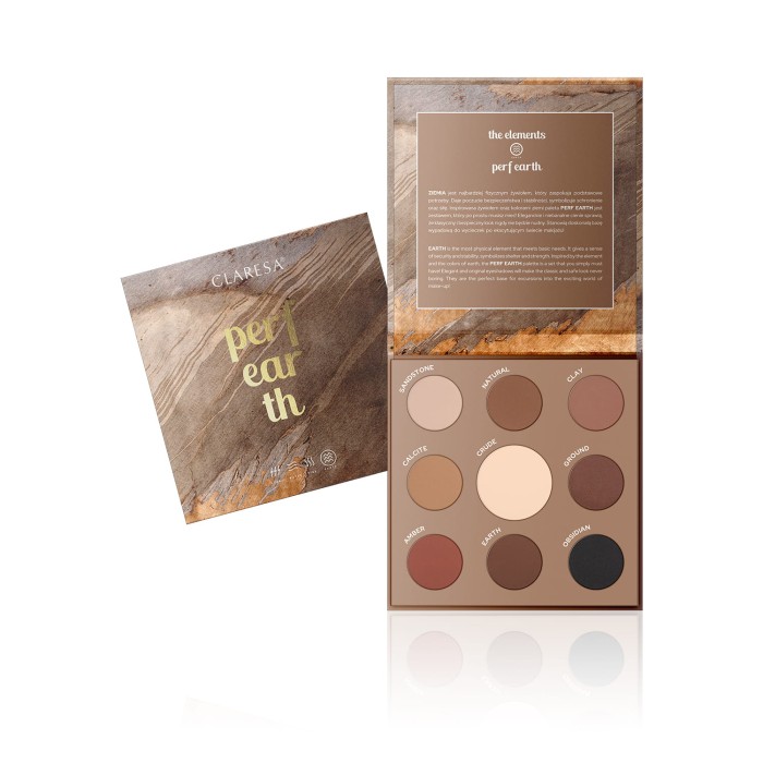 Claresa Paleta cieni PERF EARTH