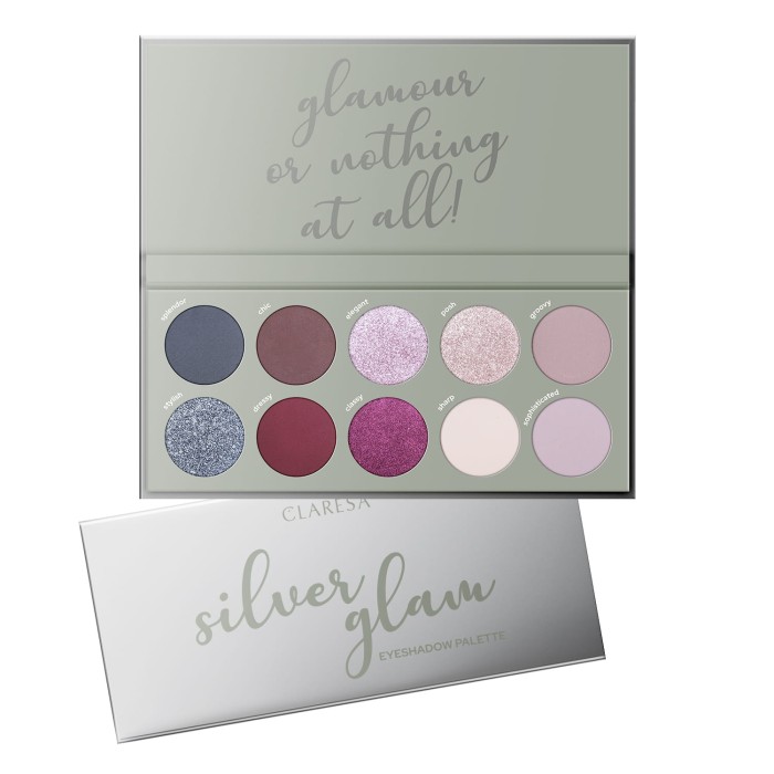 Claresa Paleta cieni SILVER GLAM