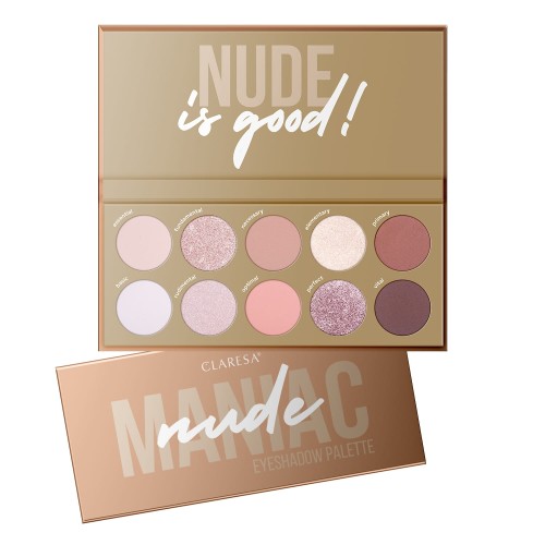 Claresa Paleta cieni NUDE MANIAC