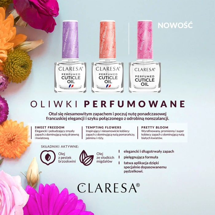 Claresa-Oliwki-perfumowane