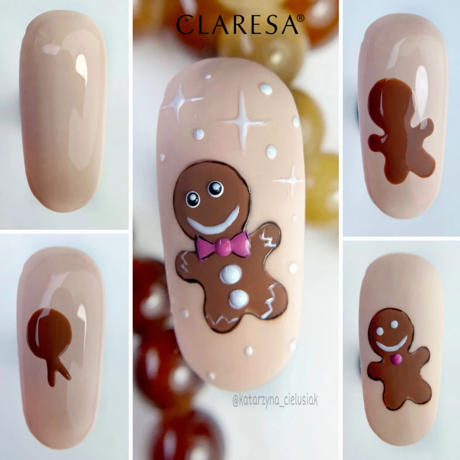 Claresa Lakier hybrydowy PERFECT NUDE 3