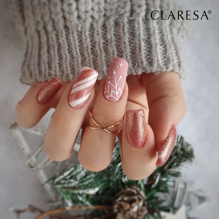 Full glitter 8, Dusty Rose 7