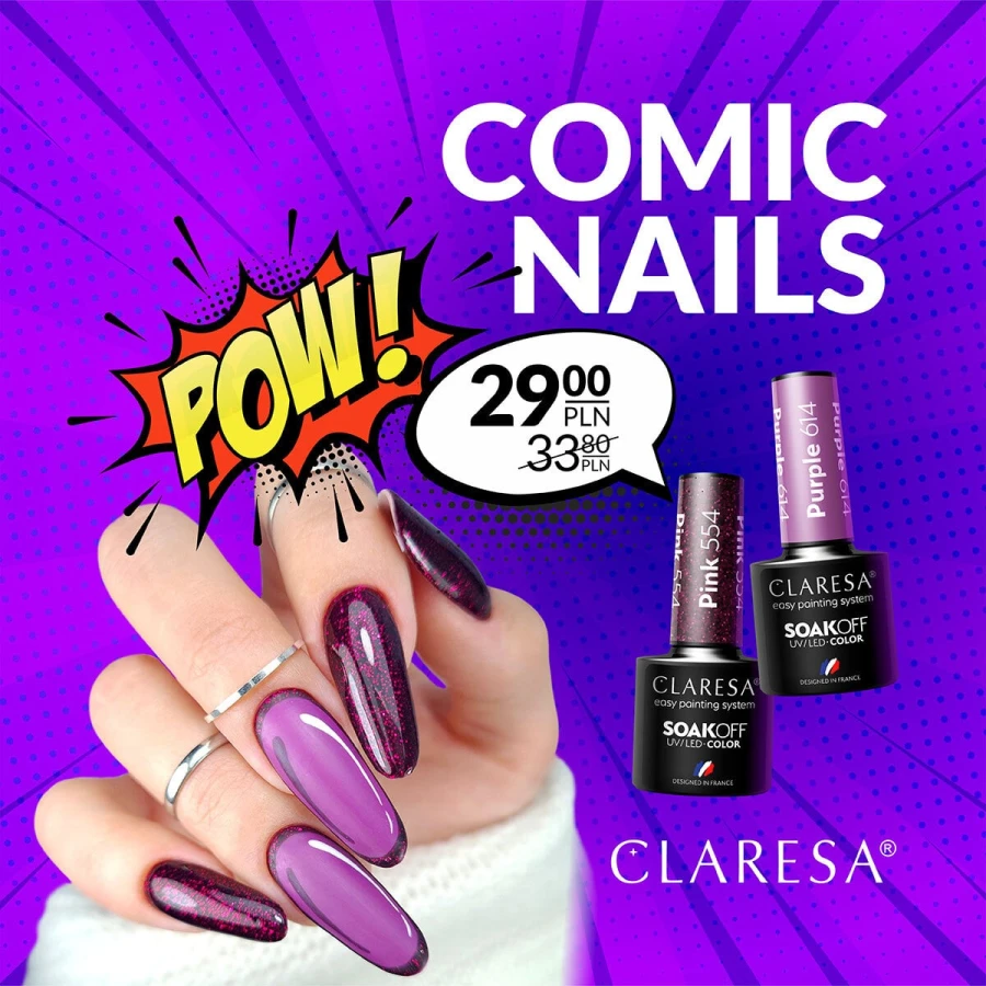 Claresa-stylizacja-Comic-Nails