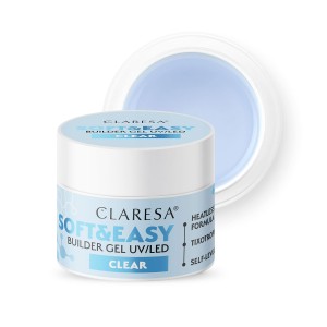 Claresa Żel budujący SOFT&EASY builder gel clear 45g