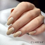 delikatny manicure hybrydowy ze zdobieniem