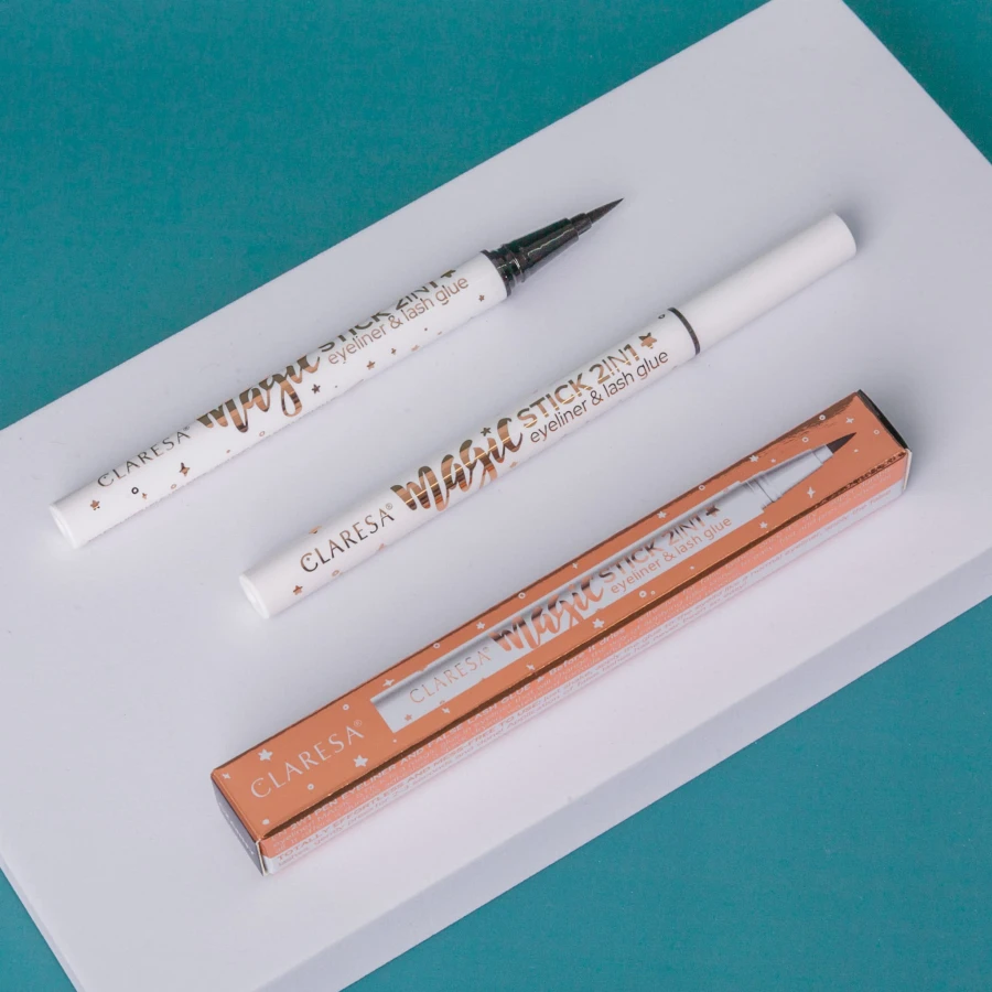 CLARESA MAGIC STICK 2 w 1 eyeliner i klej do rzęs