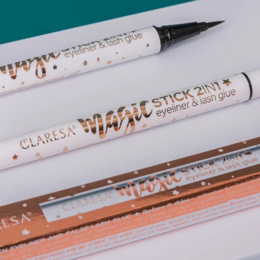 CLARESA MAGIC STICK 2 w 1 eyeliner i klej do rzęs