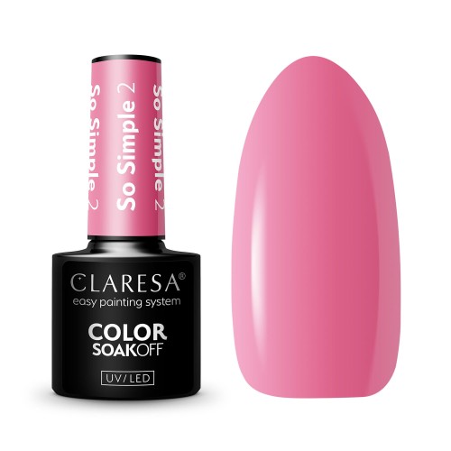 Claresa Lakier hybrydowy So Simple 2- 5g