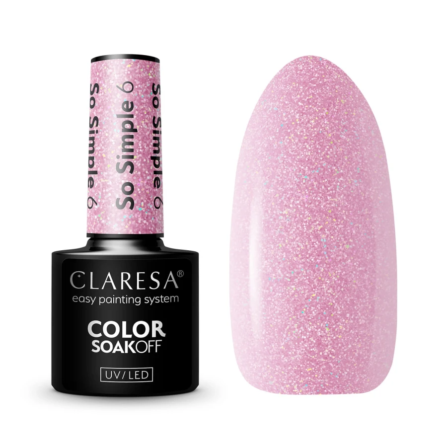 Claresa Lakier hybrydowy So Simple 6- 5g