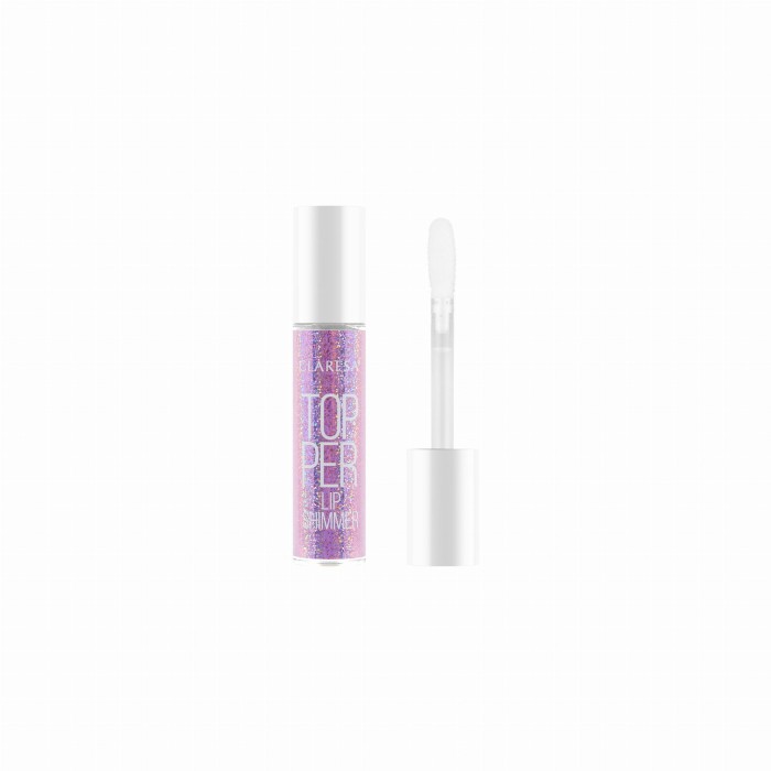 CLARESA BŁYSZCZYK TOPPER LIP SHIMMER 01 BLINK PINK