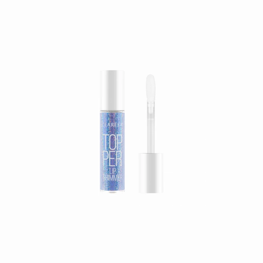 CLARESA BŁYSZCZYK TOPPER LIP SHIMMER 02 BLEW BLUE