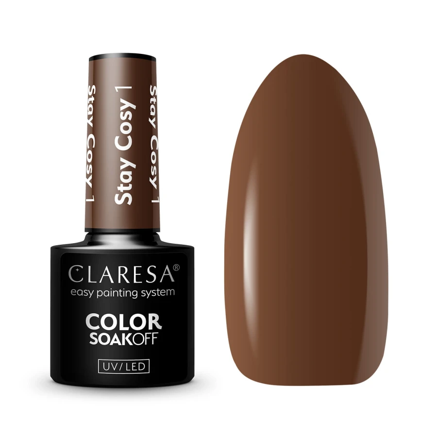 Claresa lakier hybrydowy Stay Cosy 1 -5g .jpg