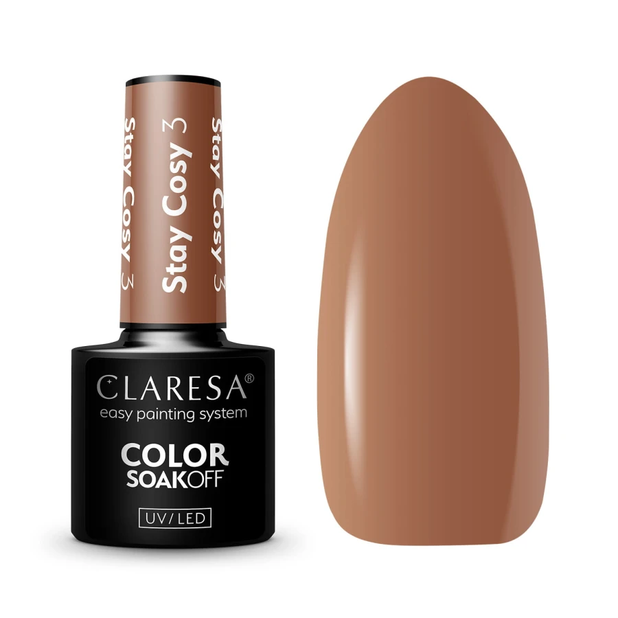 Claresa lakier hybrydowy Stay Cosy 3 -5g.jpg