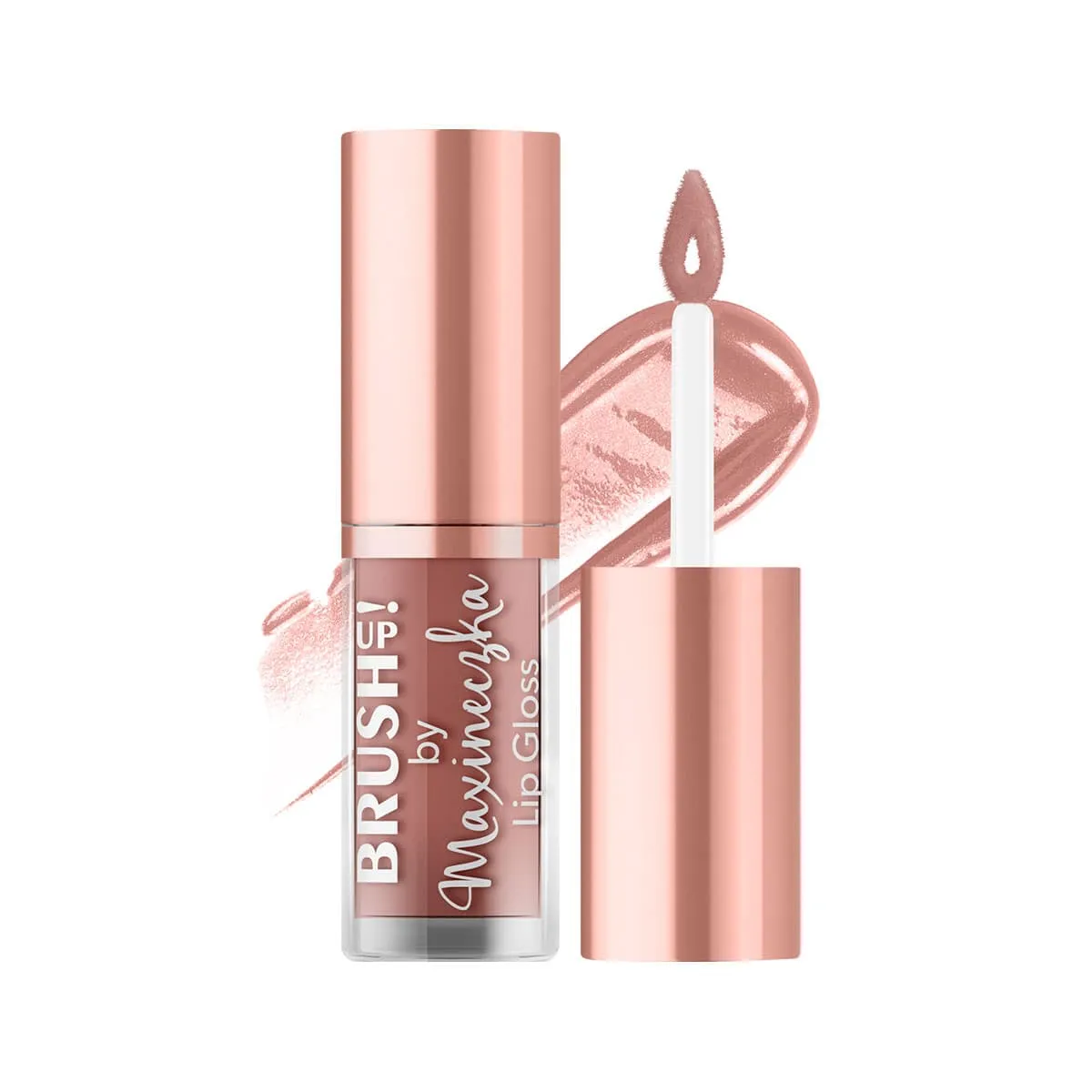 Błyszczyk do ust: 04 warm nude 3,8g Brushup! by Maxineczka