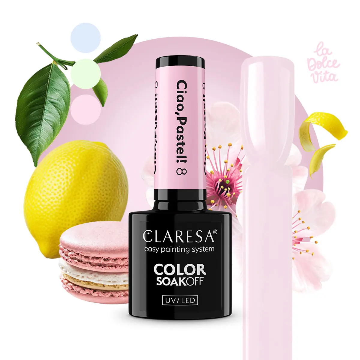 Claresa Ciao Pastel 8