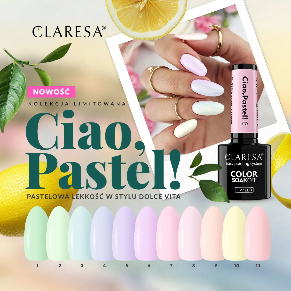 Claresa Ciao Pastel stylizacja