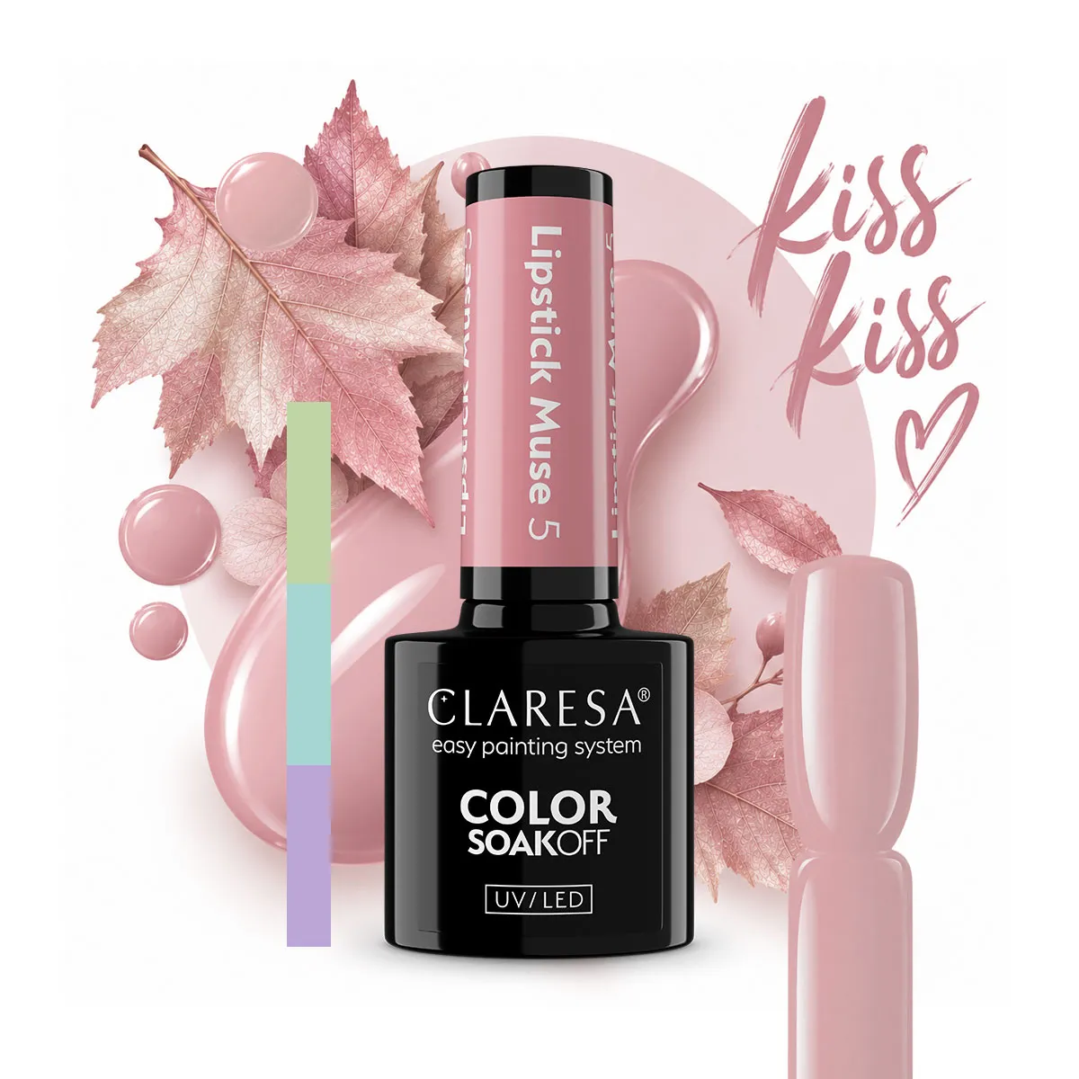 Claresa lakier hybrydowy Lipstick Muse 5