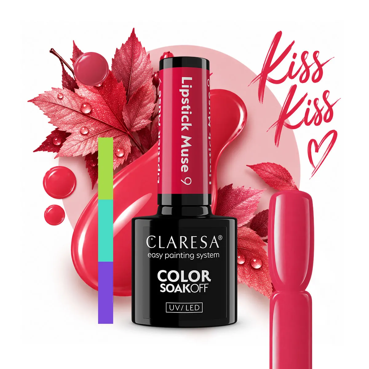 Claresa lakier hybrydowy Lipstick Muse 9