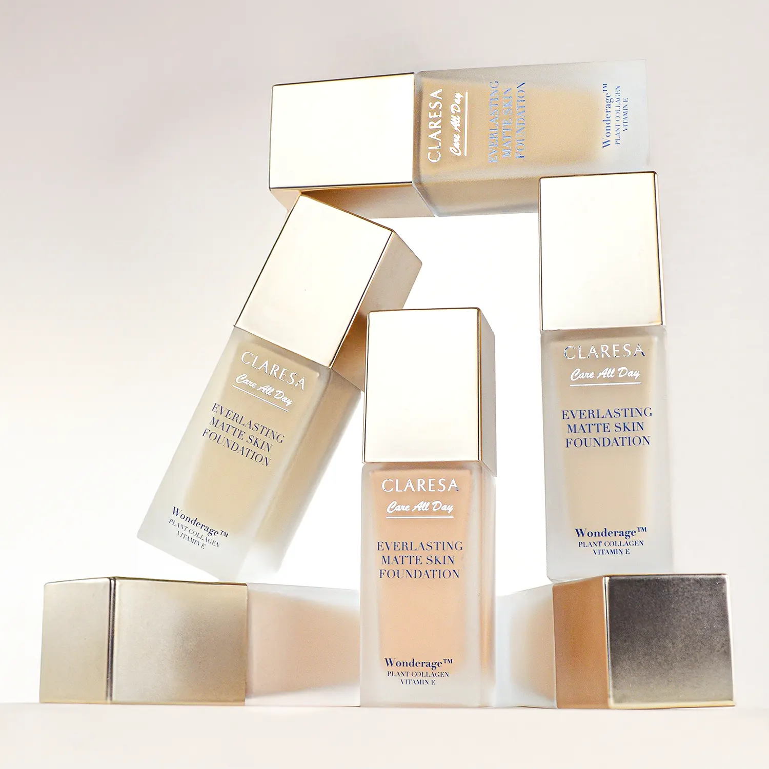 Efekt podkładu Everlasting Matte Skin Foundation