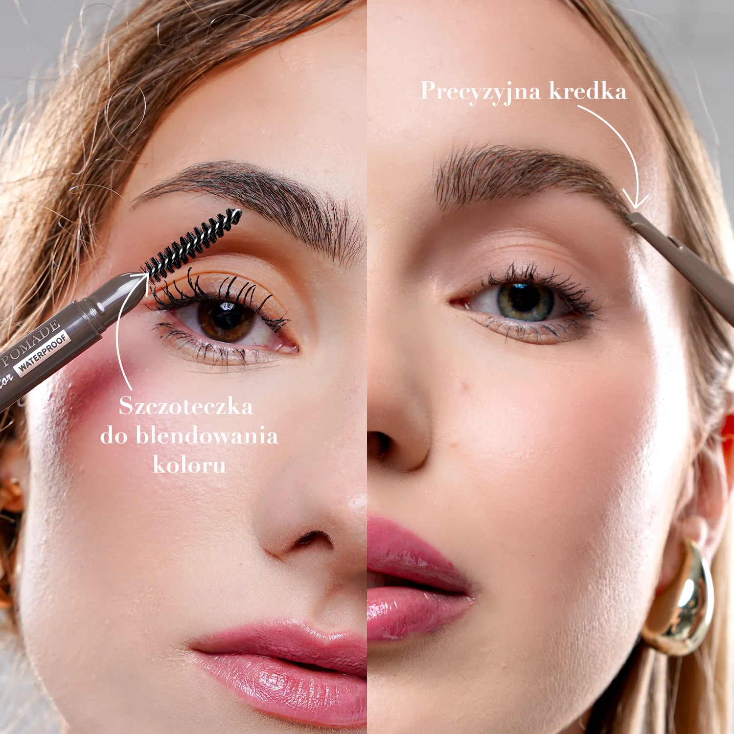 Claresa Eyebrow Pomade Pencil Brow Creator efekt na brwiach