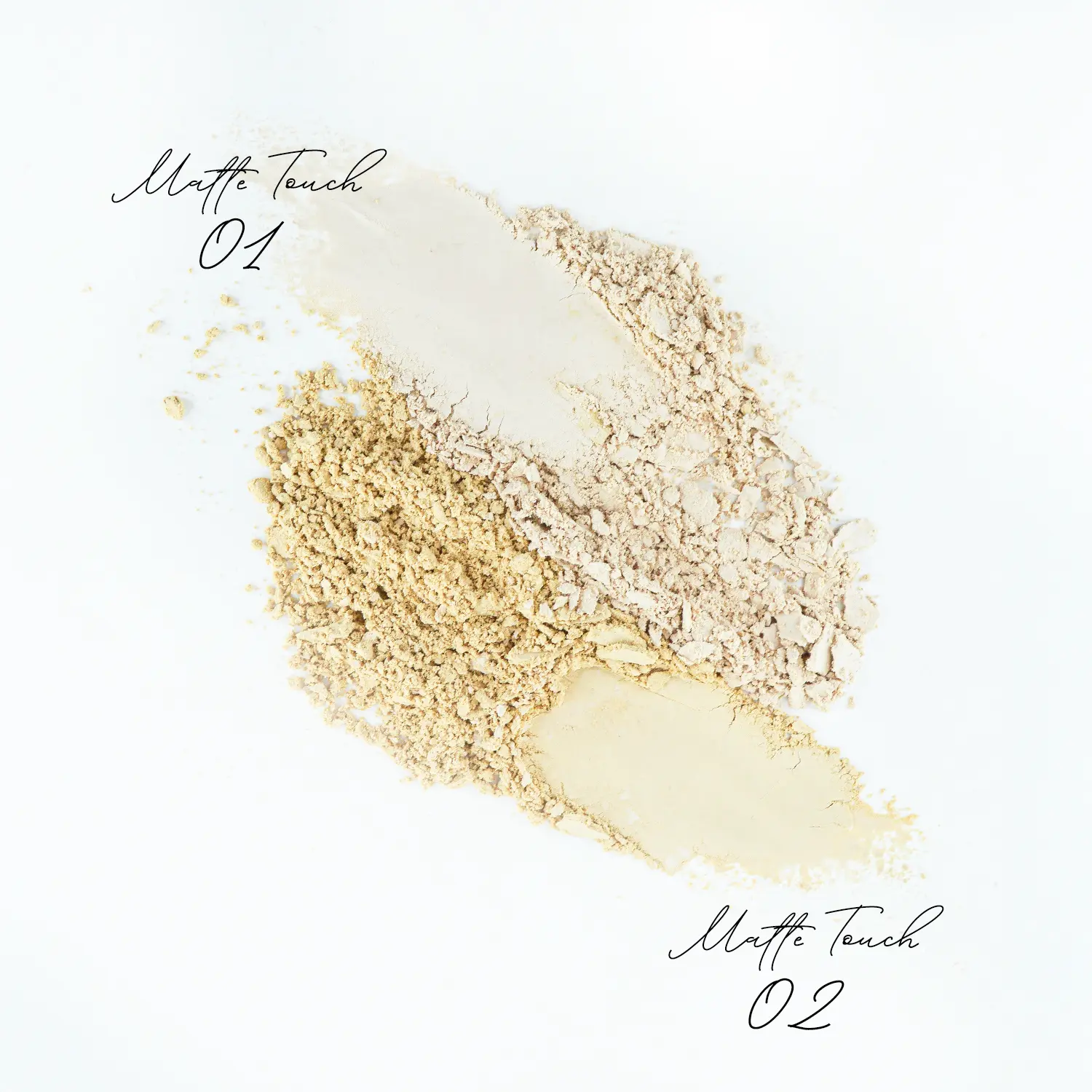 Claresa Matte Touch Finish Powder swatche