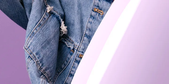 Claresa lakier hybrydowy Denim Shirt pastelowy fiolet