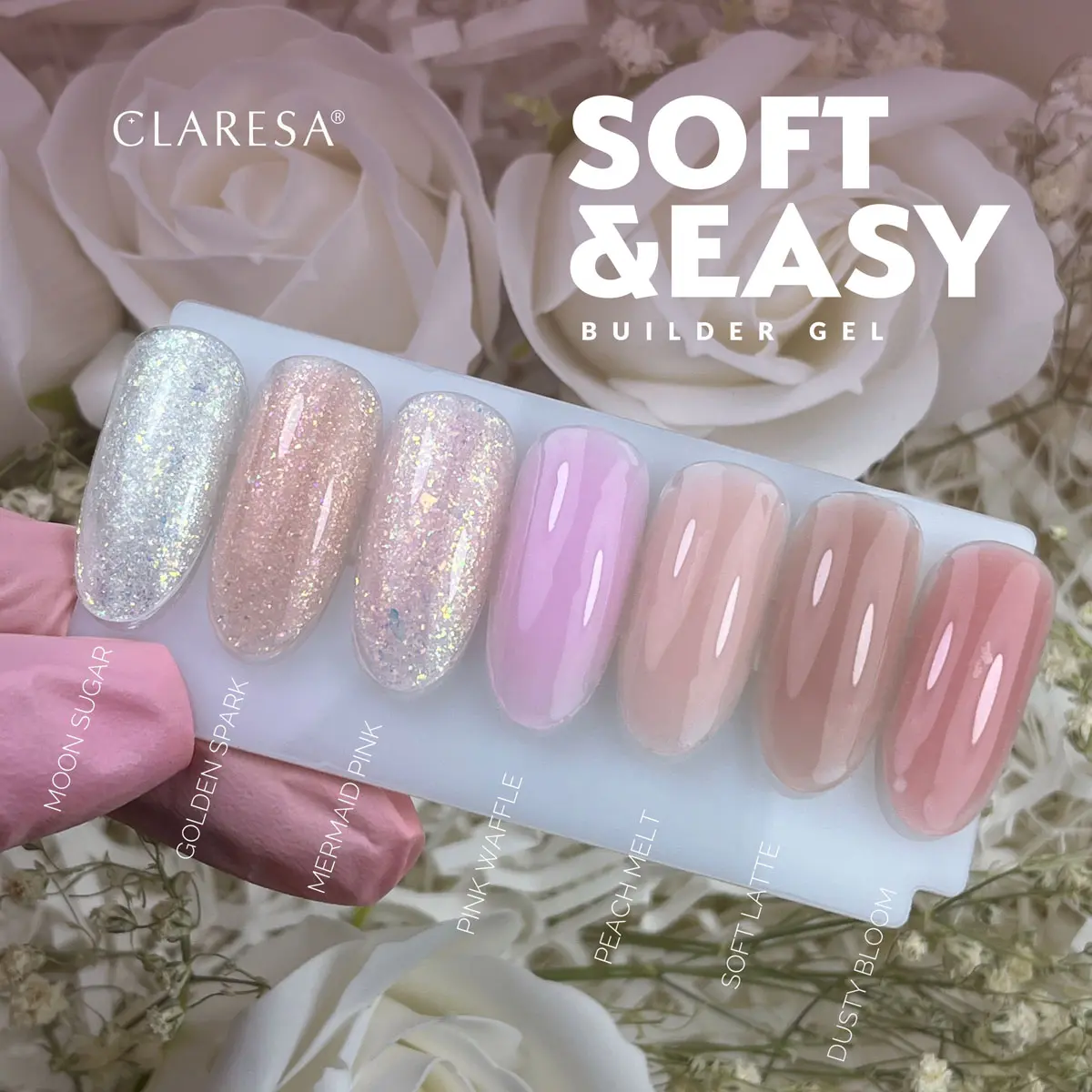 SOFT&EASY GEL – wzornik kolorów