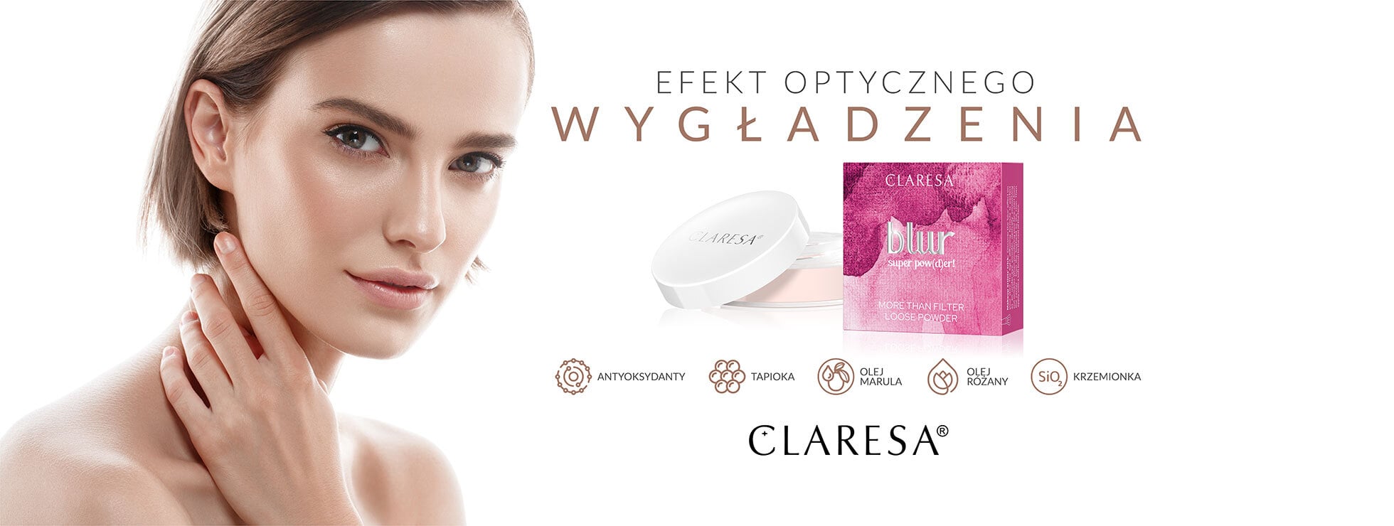 BLUR SUPER POW(D)ER! efekt optycznego wygładzenia