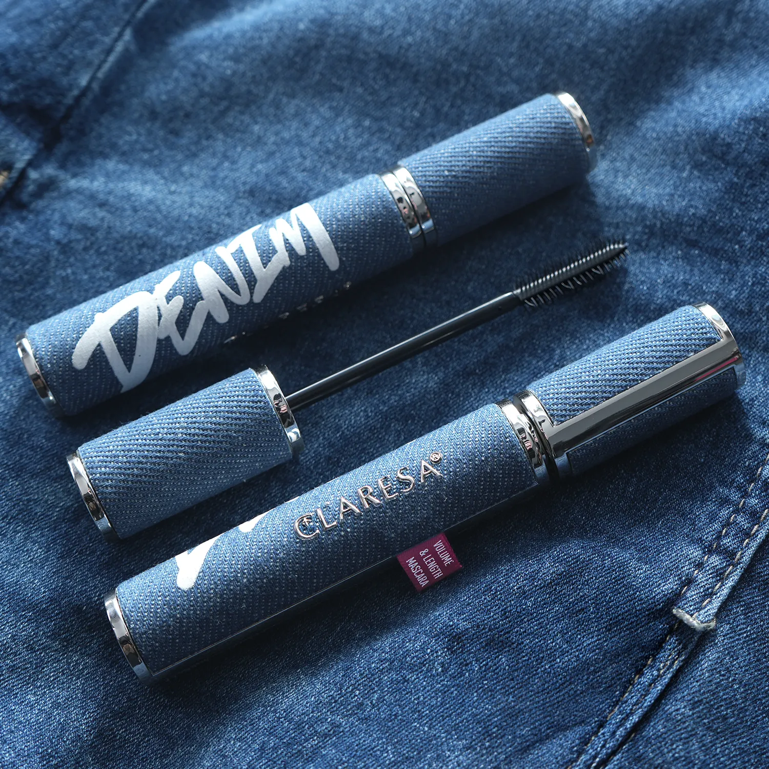 Claresa DENIM Volume & Length Mascara w rozmiarze XXL