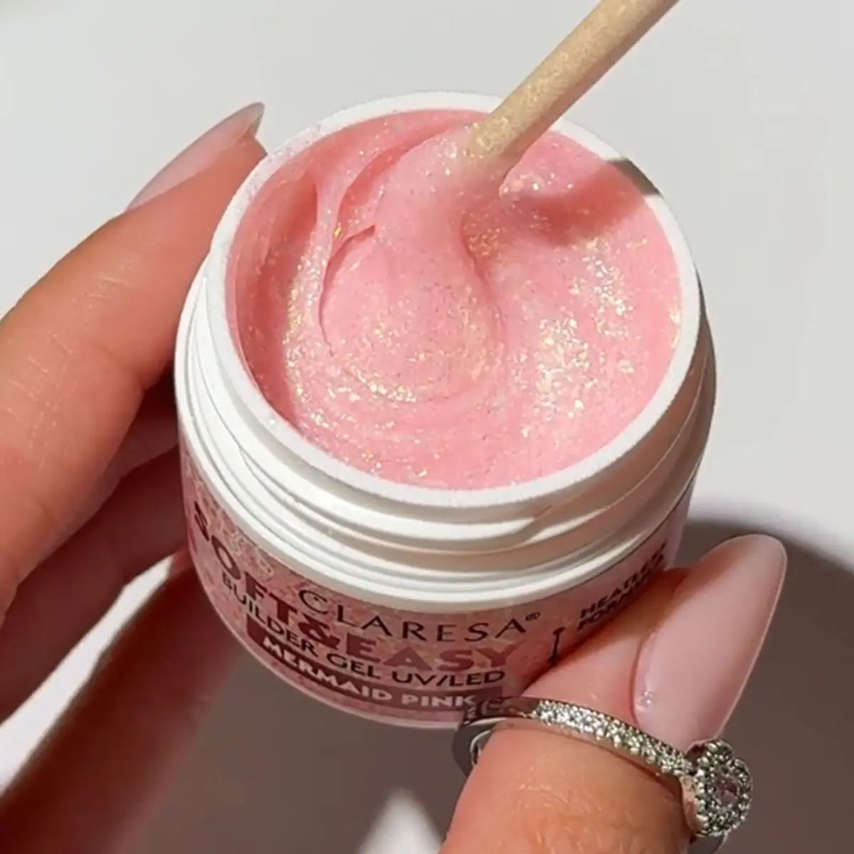 CLARESA ŻEL BUDUJĄCY SOFT&EASY MERMAID PINK 12G