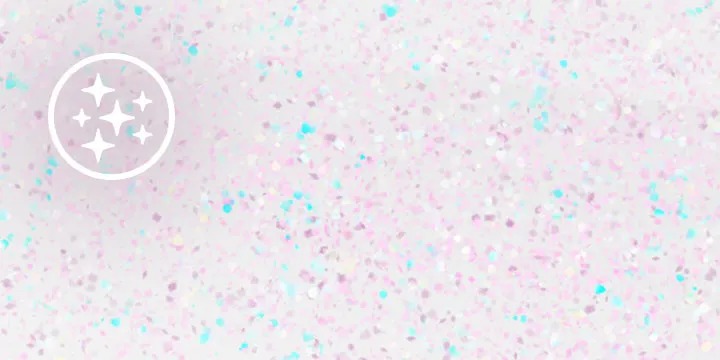 Opalizujące, wielobarwne drobinki w topie Claresa Opal Prism