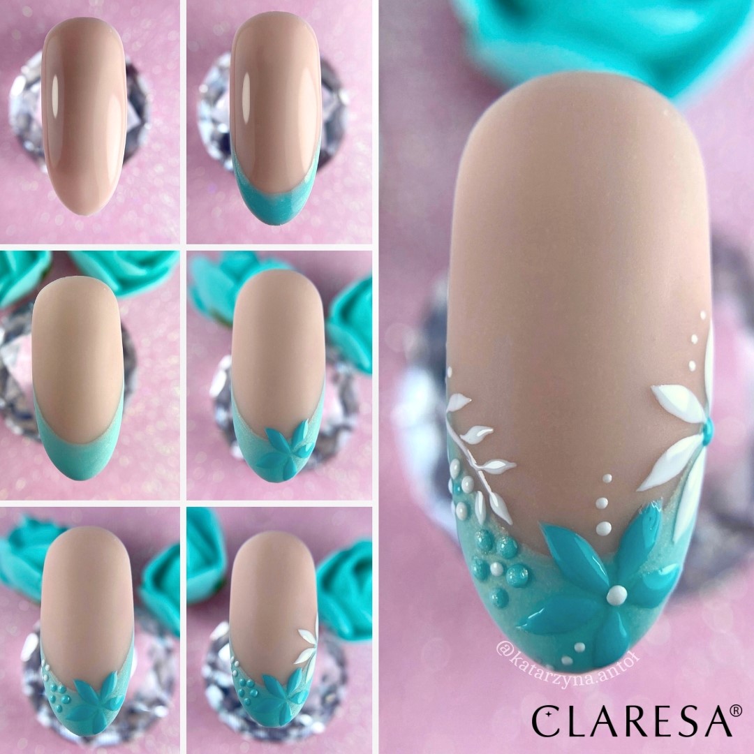 proste wzorki na paznokciach