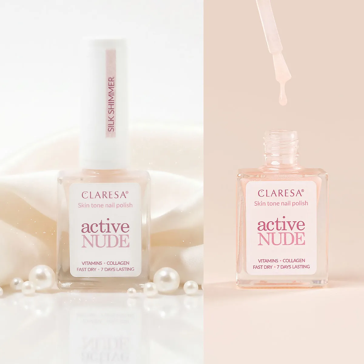 Claresa Active Nude Silk Shimmer